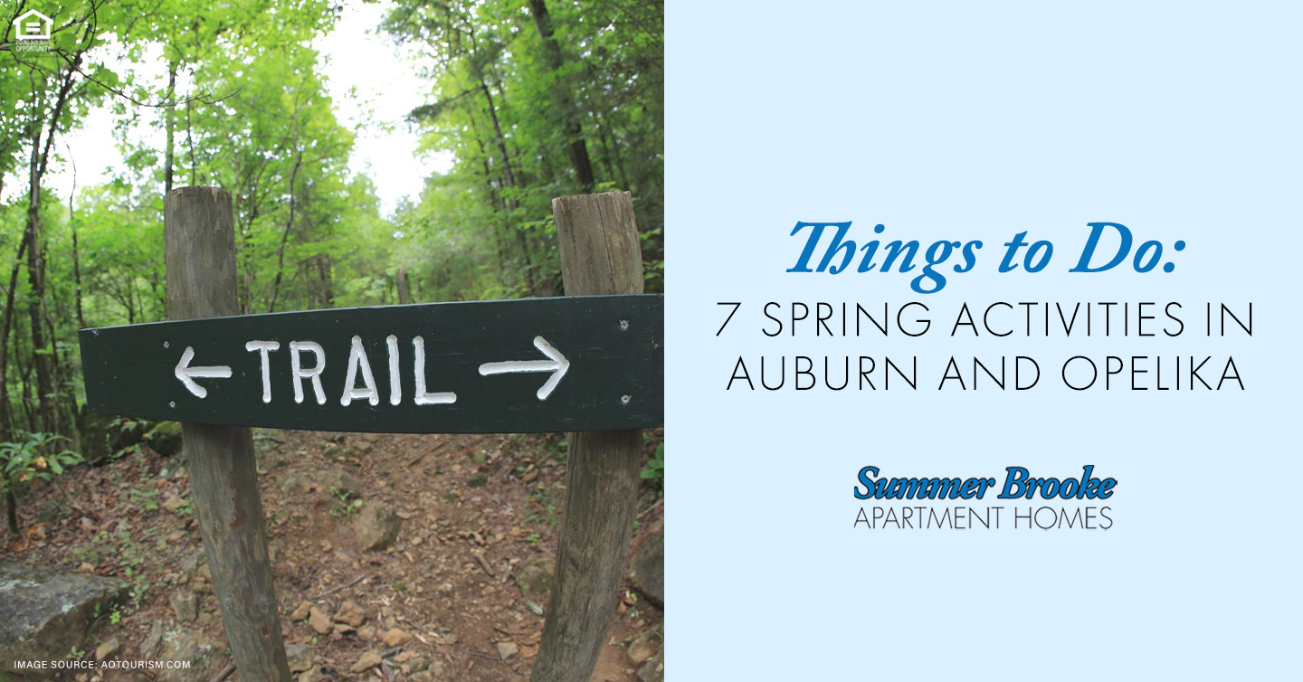 spring activities in Auburn and Opelika